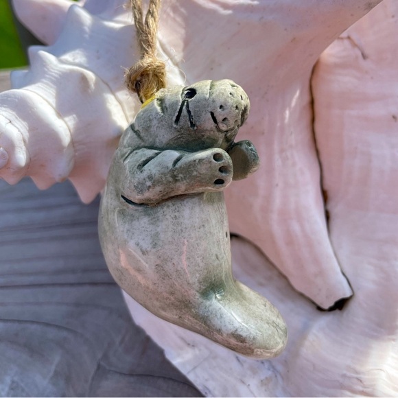 Handmade Accessories - Handmade Ceramic Manatee
